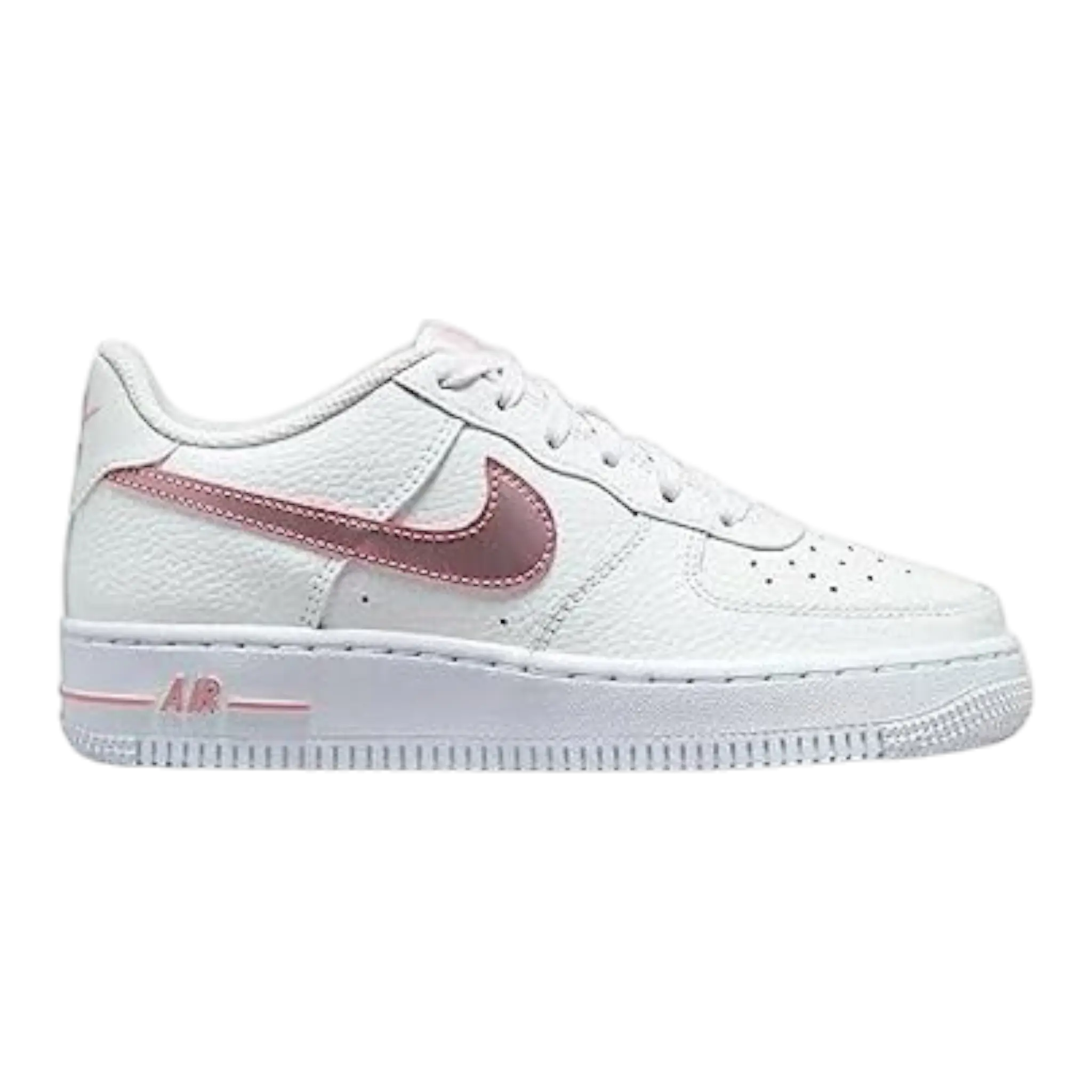 Nike Air Force 1 Kids Sneakers White/Pink Glaze