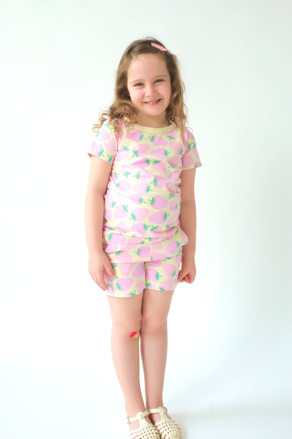 T-Shirt Set in Strawberries