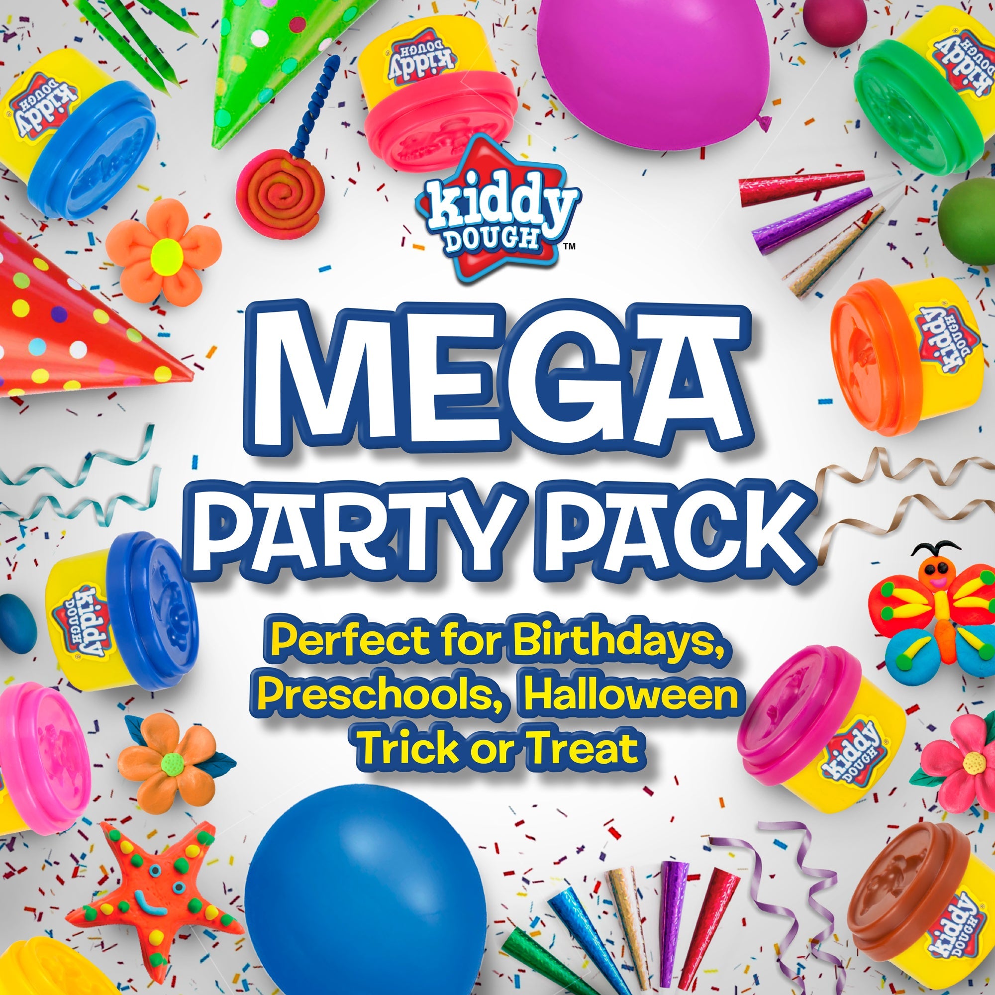 80 Pack of Kiddy Dough! Loads of Dough In 80 Colors!
