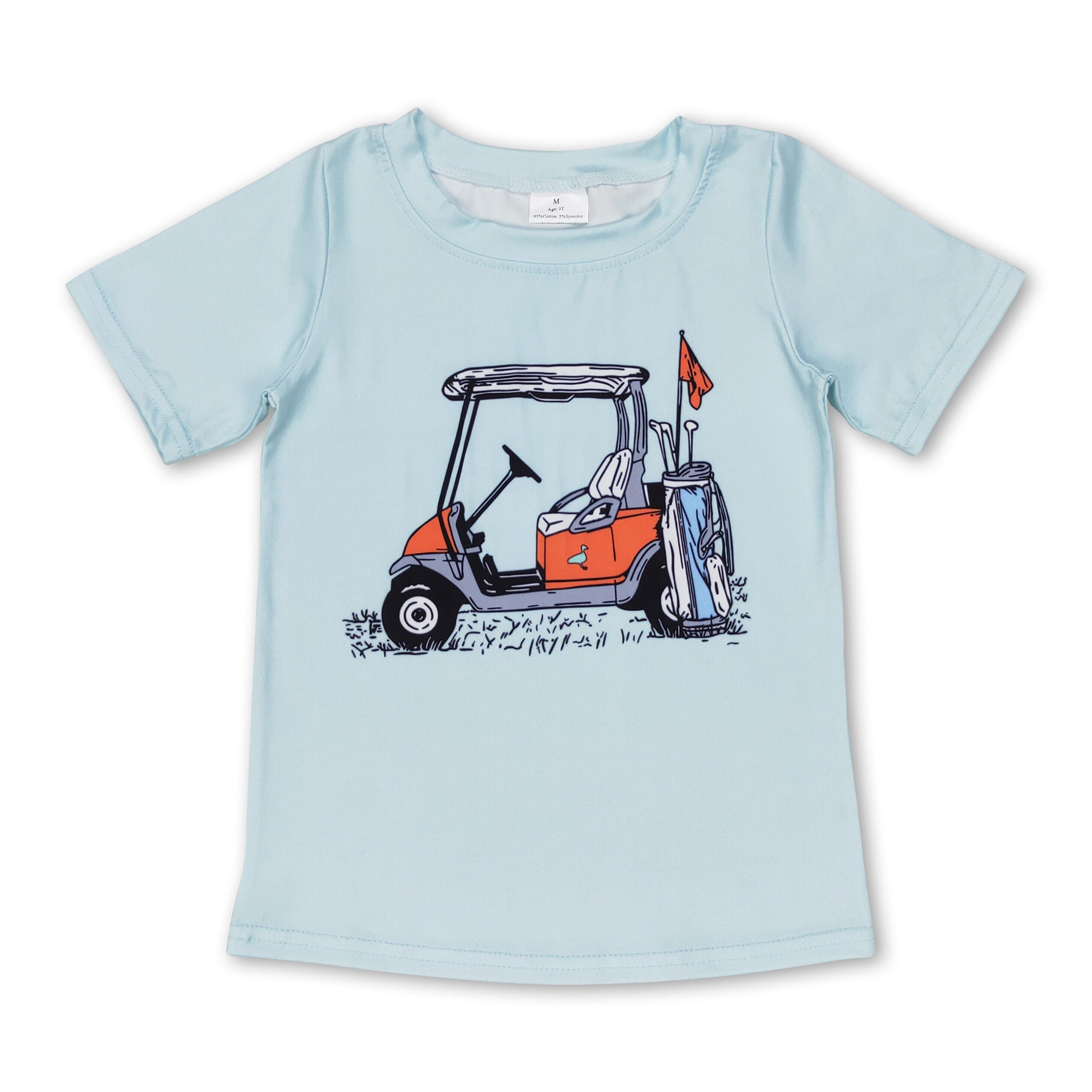 Short sleeves golf kids boys summer shirt