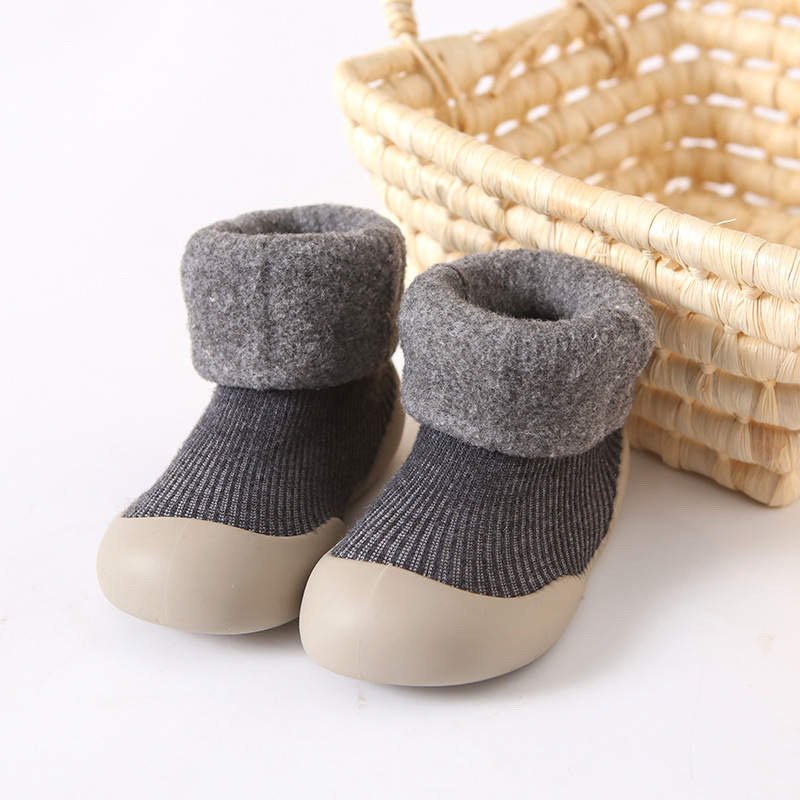 Cozy Sock Shoes for Kids- Warm First Walker Shoes | Fleece Lined