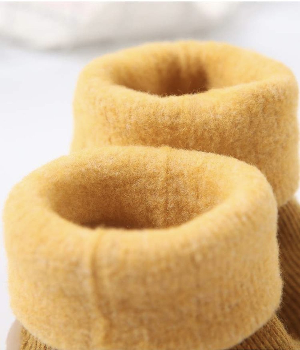 Cozy Sock Shoes for Kids- Warm First Walker Shoes | Fleece Lined