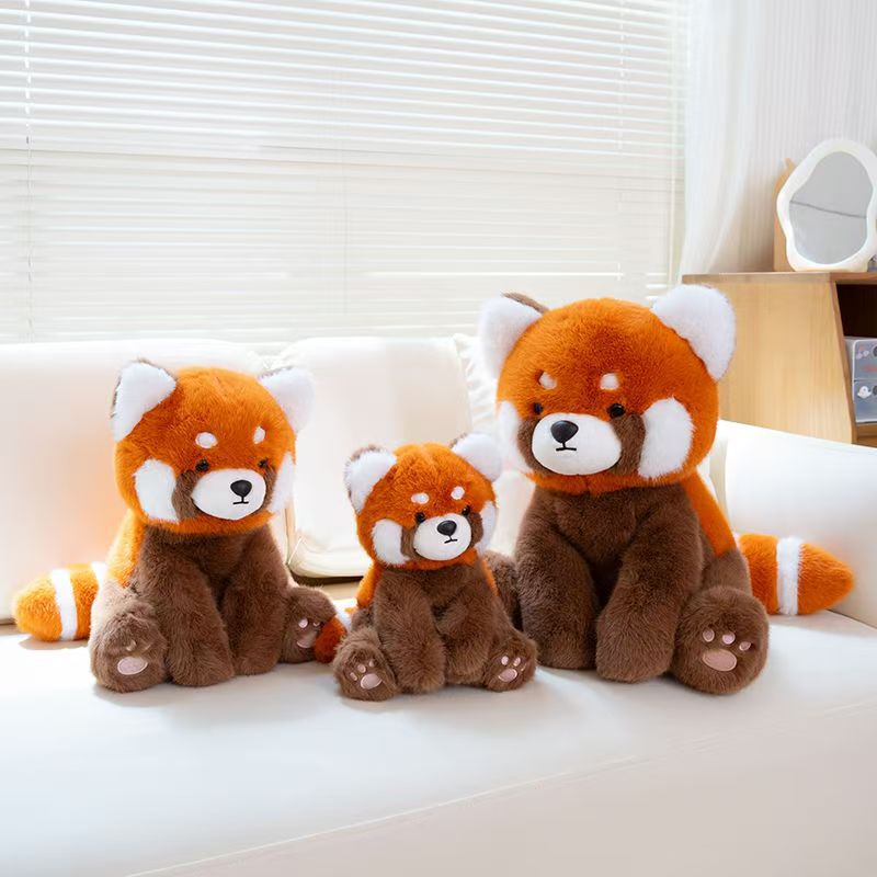 Cute And Adorable Sitting Panda Plush Pillow Toy