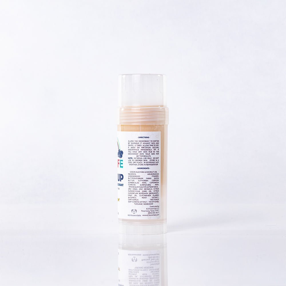 Kidlife Arms Up Natural Deodorant for Kids- NEW 3 oz oval container